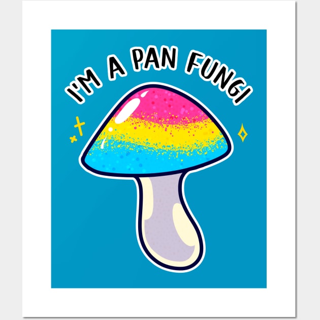 Pan Fungi Wall Art by Catbreon